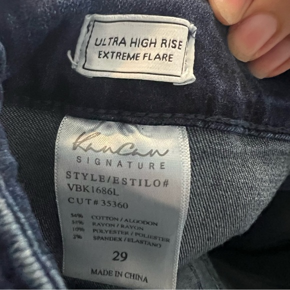 Kancan Ultra High Rise Extreme Flare Jeans - Picture 8 of 8